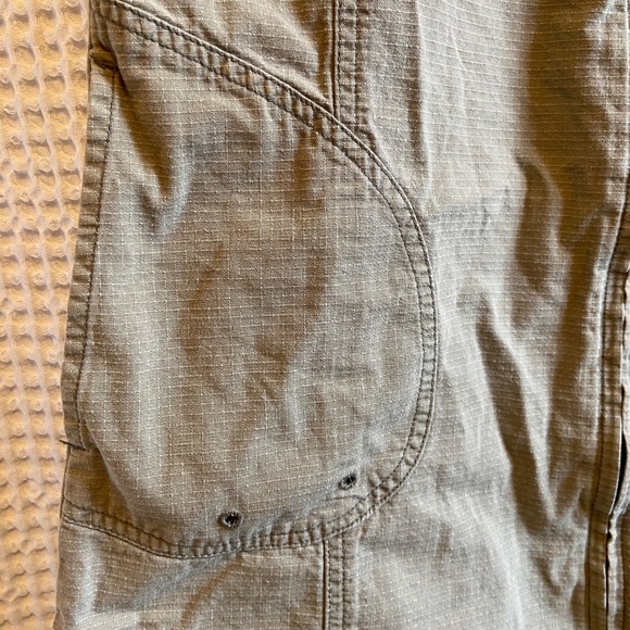 Woolrich Sleeveless Shift Dress with Full-Length Zip and Cargo-Style Pockets - L - Picture 7 of 8